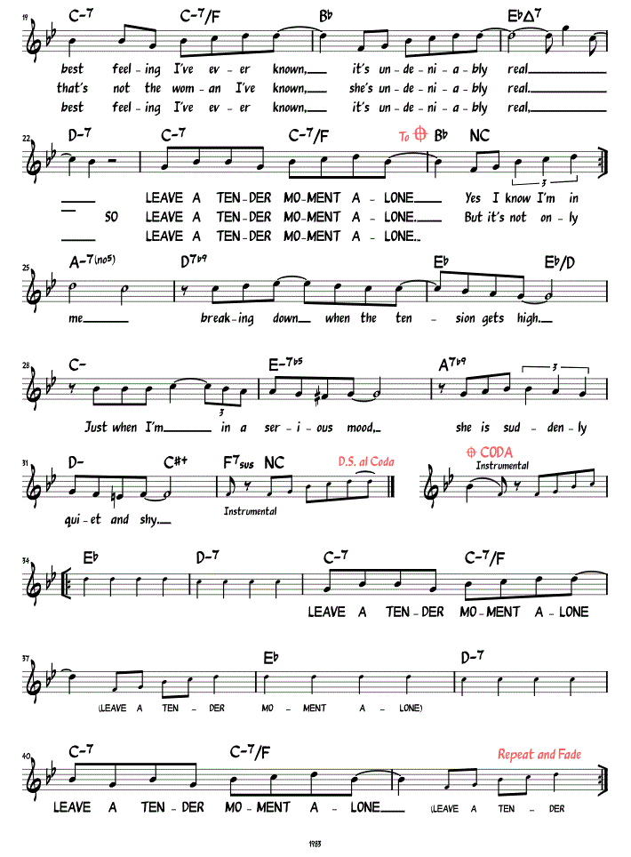 Sheet Music